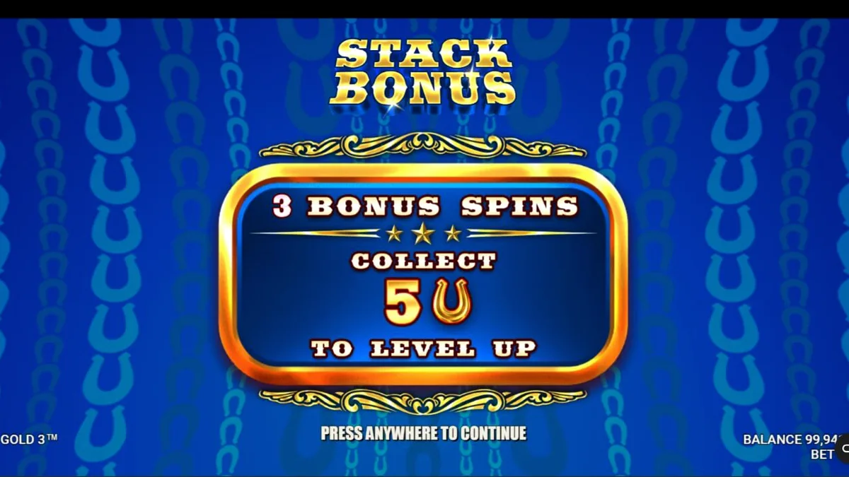 Interface do slot Western Gold 3 com elementos visuais de Velho Oeste